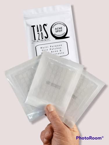 The Acne Dot Store 3pk, [120] Acne Dot Pimple Patches [SMALL SIZE] Cystic Acne Patch, FACE Spot Dots, Zit Sticker, Hydrocolloid Bandages, Blemish Spot Treatment, tads20