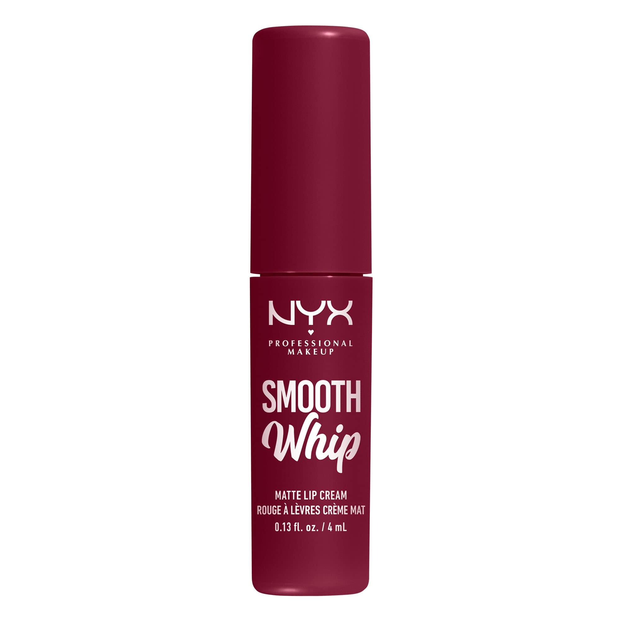 NYX PROFESSIONAL MAKEUP NYX PROFESSIONAL MAKEUP Smooth Whip Matte Lip Cream, Long Lasting, Moisturizing, Vegan Liquid Lipstick - Chocolate Mousse (Deep Red Brown)