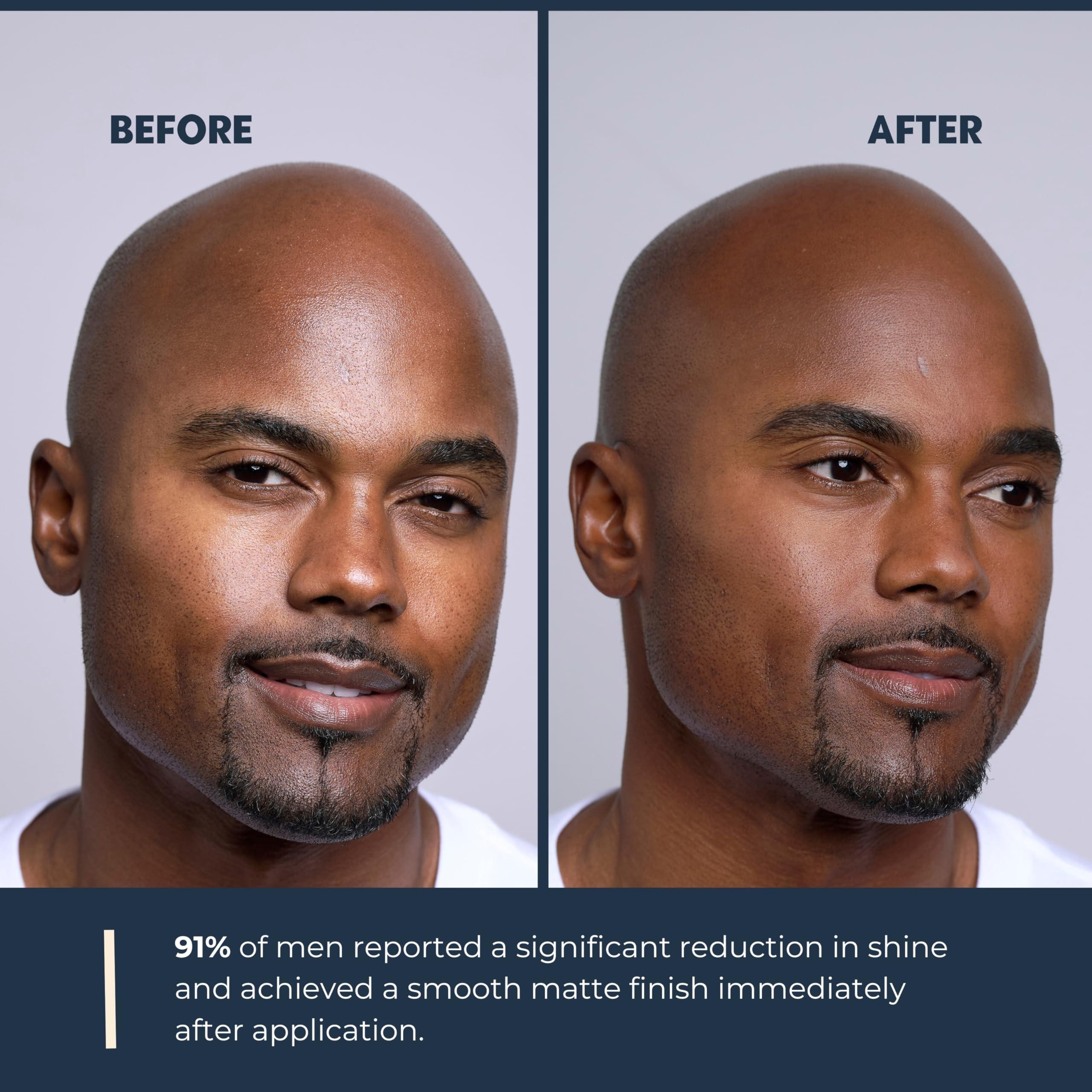 NuNorm NuNorm Shine Eraser Pressed Powder | Premium Mattifying Formula for Men | Absorbs Oil, Reduces Shine, Minimizes Pores | Light, Medium, Dark | High-Performance Ingredients