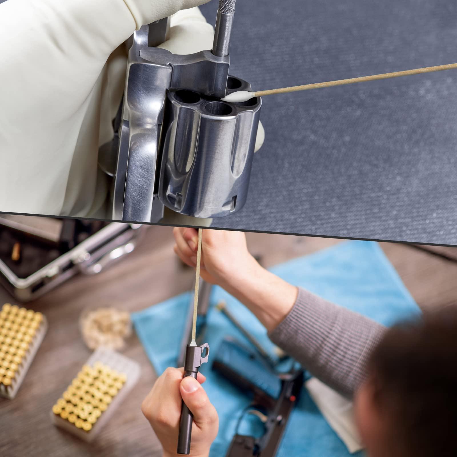 eyxformula 6 Inch Pointed Tips Cotton Swabs - Long Wooden Stick Cotton Buds Pointed Cotton Swabs With Case - Cotton Tipped Applicators For Makeup, Cleaning Gun, Electronics, Hard To Reach Area(400 count)