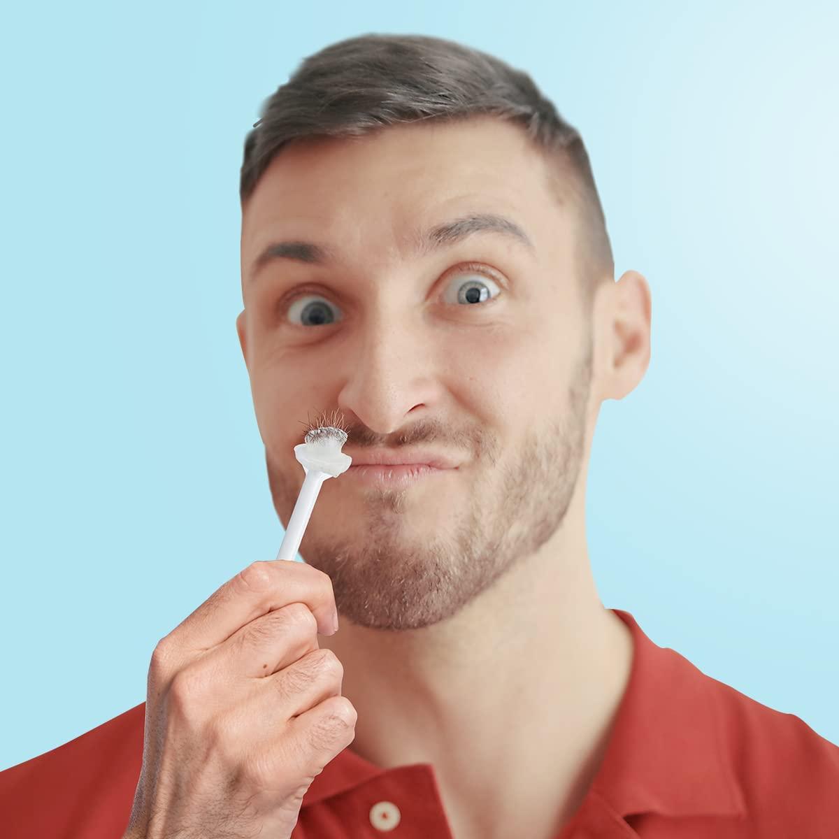 OAKEER Oakeer Nose Wax Kit - 40 Sticks, Hair Remover for Men & Women, Ears & Nose, with 20 Paper Cups & 100g Wax