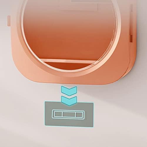 CLoxks CLoxks makeup organizer Wall mounted cosmetic storage box perforation free bathroom large-capacity skin care products lipstick hanging wall bathroom shelf cosmetics storage box