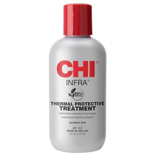 CHI CHI Infra Thermal Protective Treatment, Hair Serum For Protecting Color & Adding Superior Shine & Softness, Hydrating Formula, Sulfate-free, 6 Oz