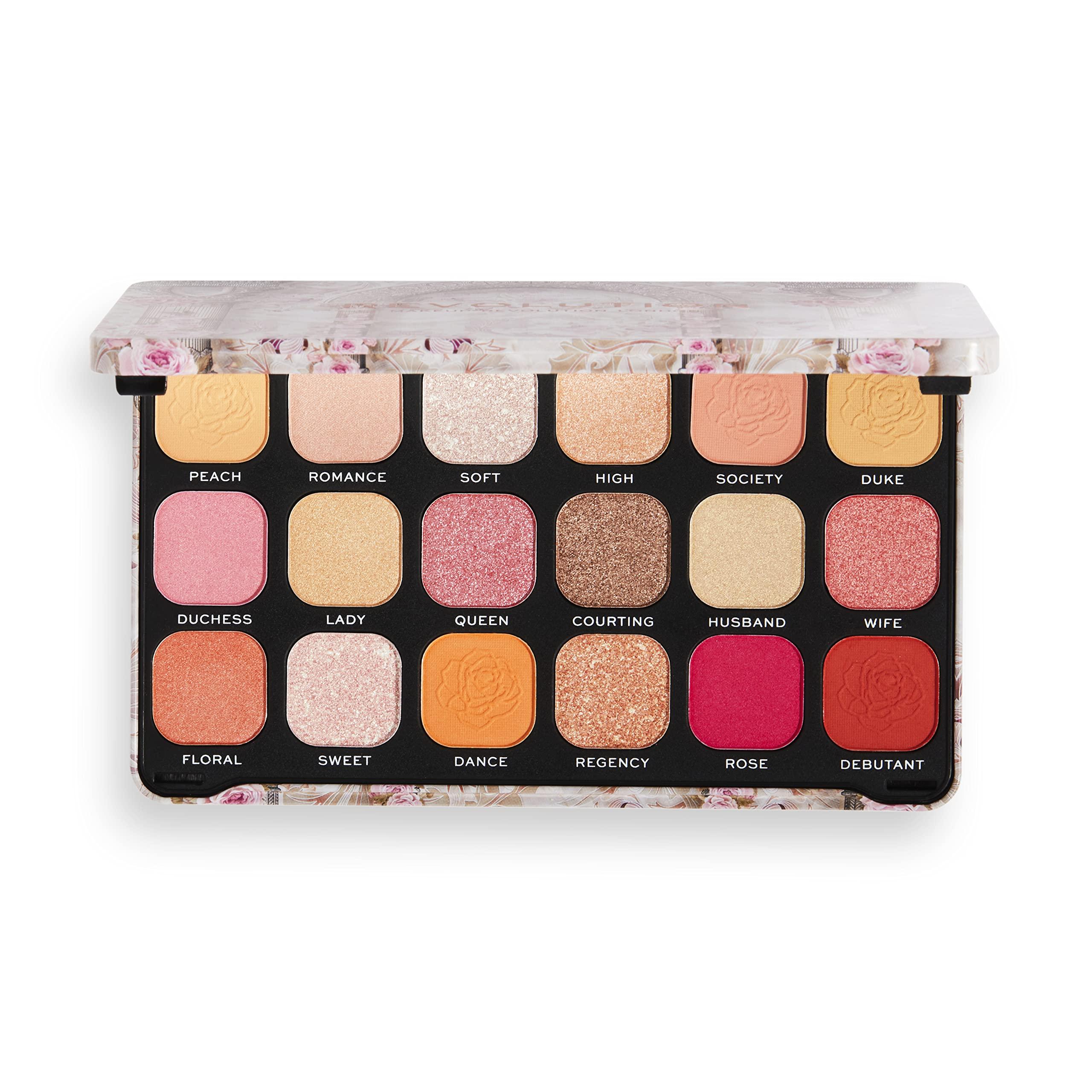 Makeup Revolution Makeup Revolution, Forever Flawless, Eyeshadow Palette, Regal Romance, 19.8g