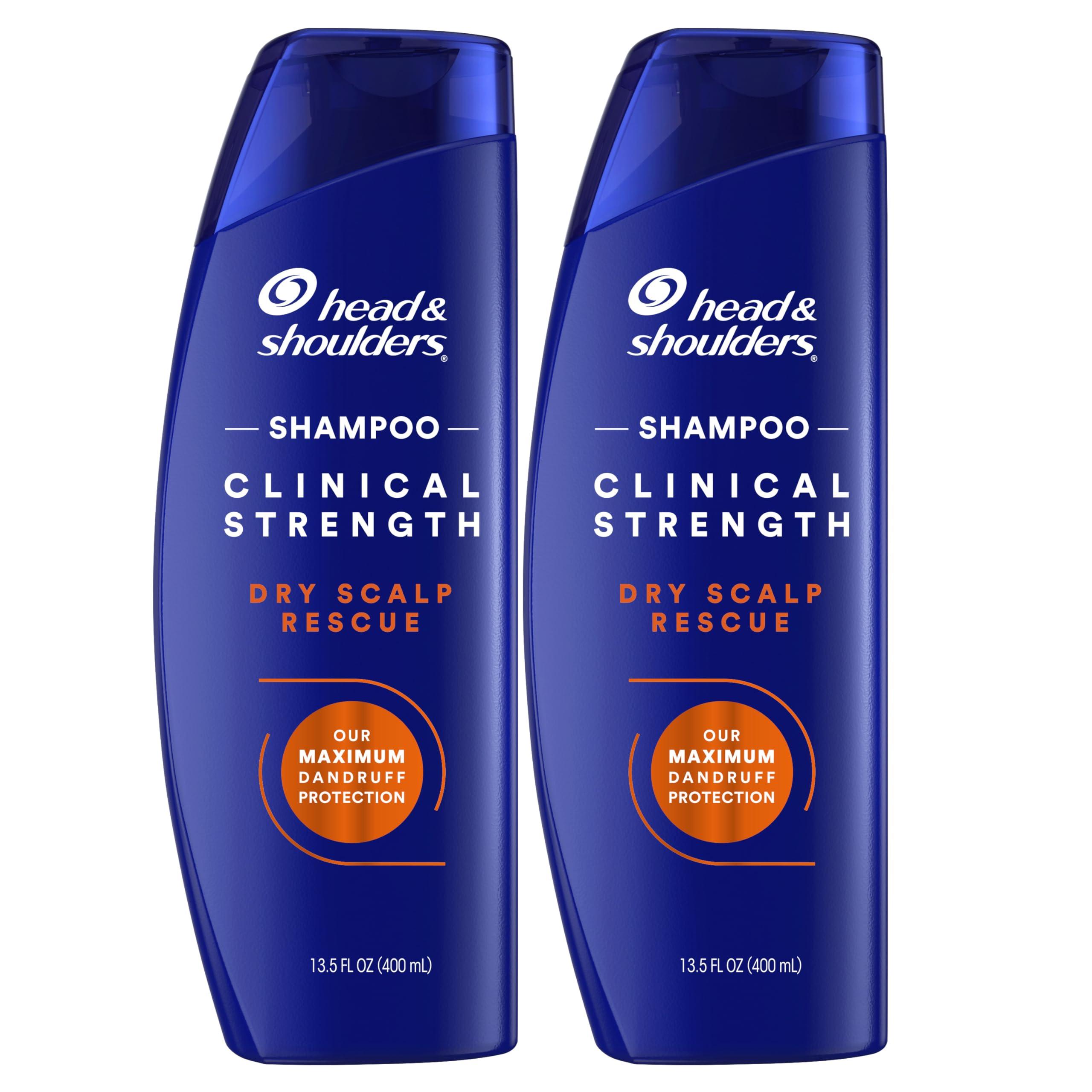 Head & Shoulders Head & Shoulders Clinical Dandruff Defense + Dry Scalp Rescue Shampoo 13.5 oz Twin Pack