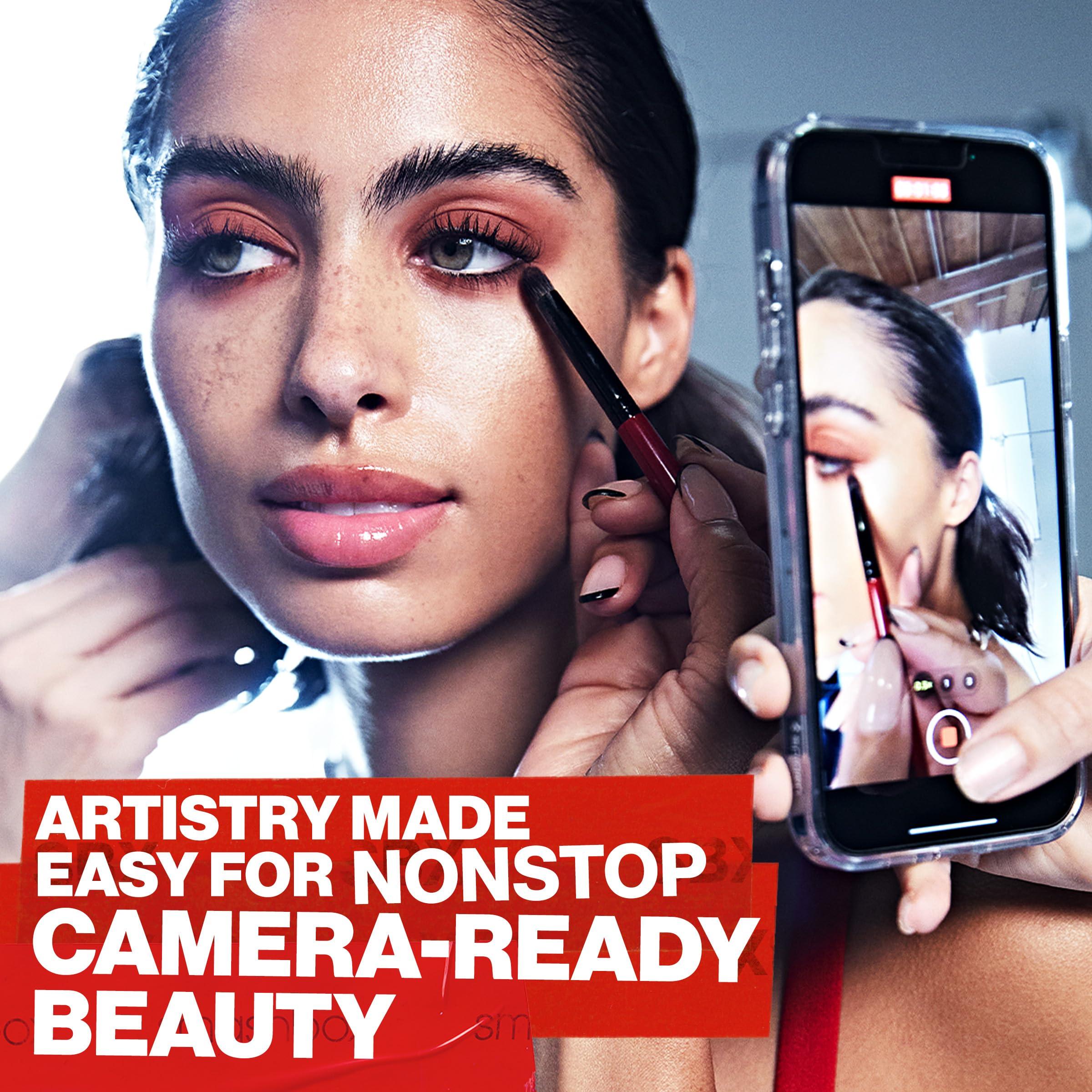 Smashbox Smashbox Brow Tech Matte Eye Brow Pencil | Waterproof, Smudge Proof + Long Lasting with Spoolie Brush, Brunette