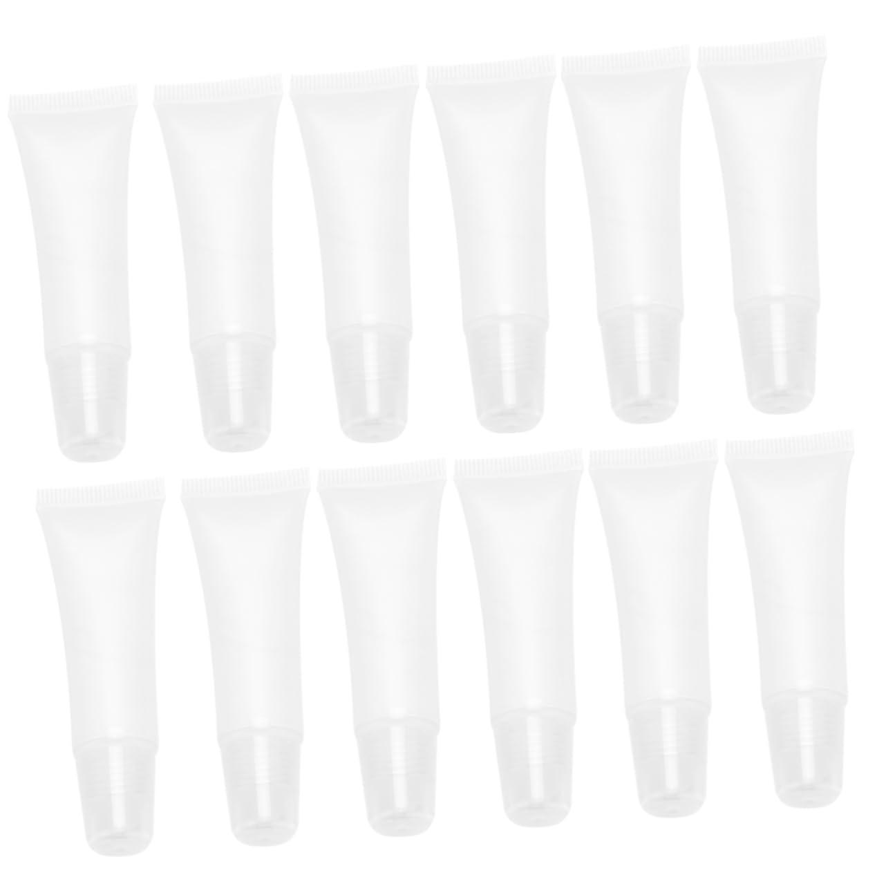 POPETPOP POPETPOP 3sets 10ml Empty Tube Storage Reusable Leakproof Containers for Lip Pomade Cosmetic Packing Tubes 60pcs*3