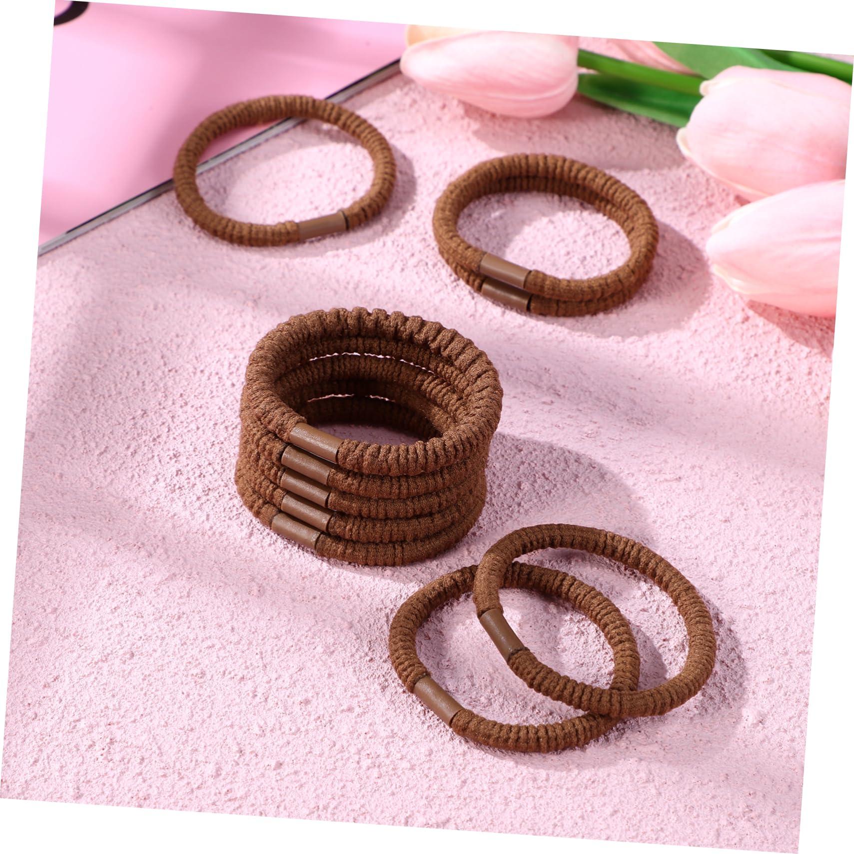 WOFASHPURET WOFASHPURET 10 Pcs Hair Band Set Hair Ties Hair Tie Band Clear Hair Elastics Clear Elastic Hair Bands Hair Tie Organizer Hair Bands for Women Hair Ribbons Hair Ties No Damage Elastic Band