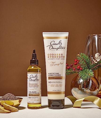 Carol\'s Daughter Carol\'s Daughter Goddess Strength Hair Care Set, Includes Sulfate Free Conditioner and Hair & Scalp Oil, Curly Hair Products to Repair and Moisturize, 1 Kit