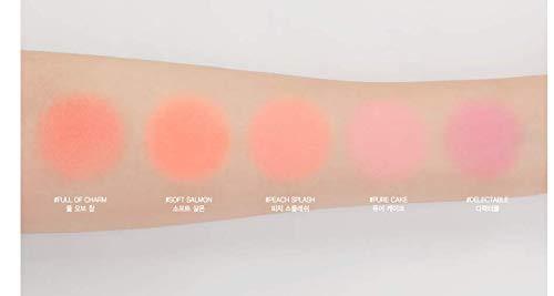 3CE 3CE Style Nanda Face Blush, Matte, Pink, Palette, 5g, 0.17oz (DELECTABLE)