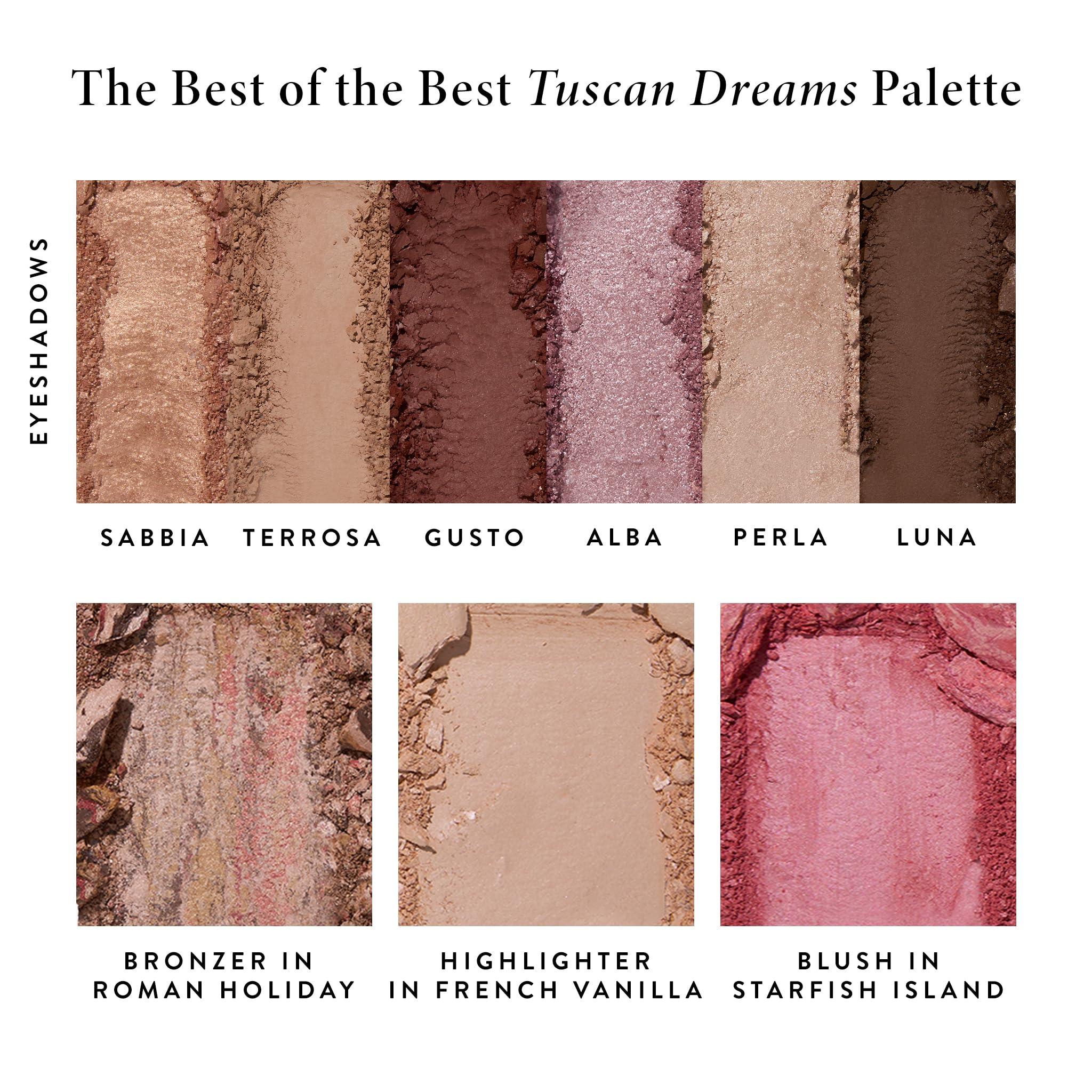 LAURA GELLER NEW YORK LAURA GELLER NEW YORK The Best of the Best Baked Palette - Tuscan Dreams - Full Size - Includes Bronzer, Blush, Highlighter and 6 Eyeshadows - Travel-Friendly