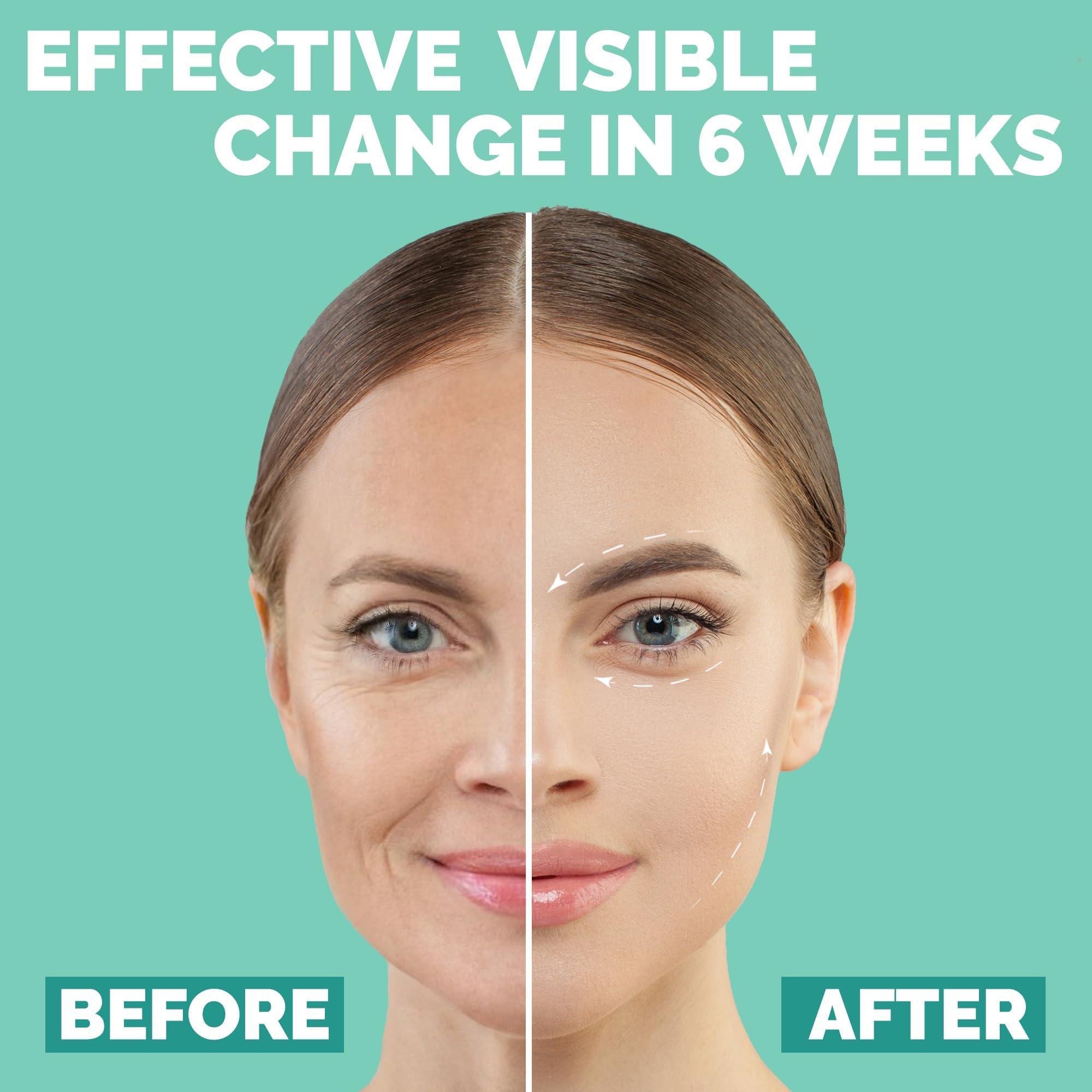 JuvenCare Microcurrent Facial Device- 6 in 1 Advanced Face Microcurrent Device- Microcurrent Facial Machine- Skin Care (Dark Green)