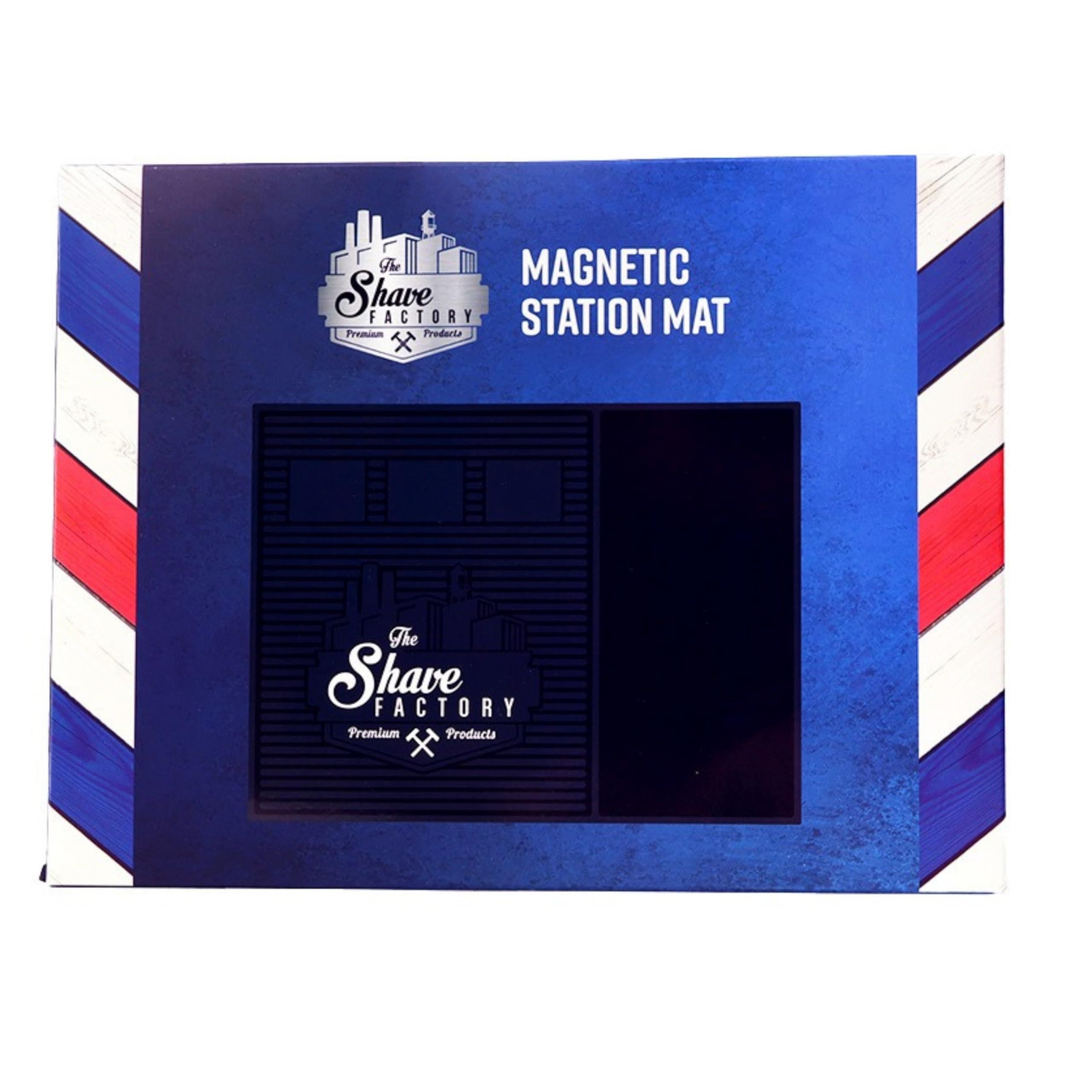 The Shave Factory The Shave Factory Magnetic Station Mat - Organizer Mat, Salon Barbershop Work Station Pads