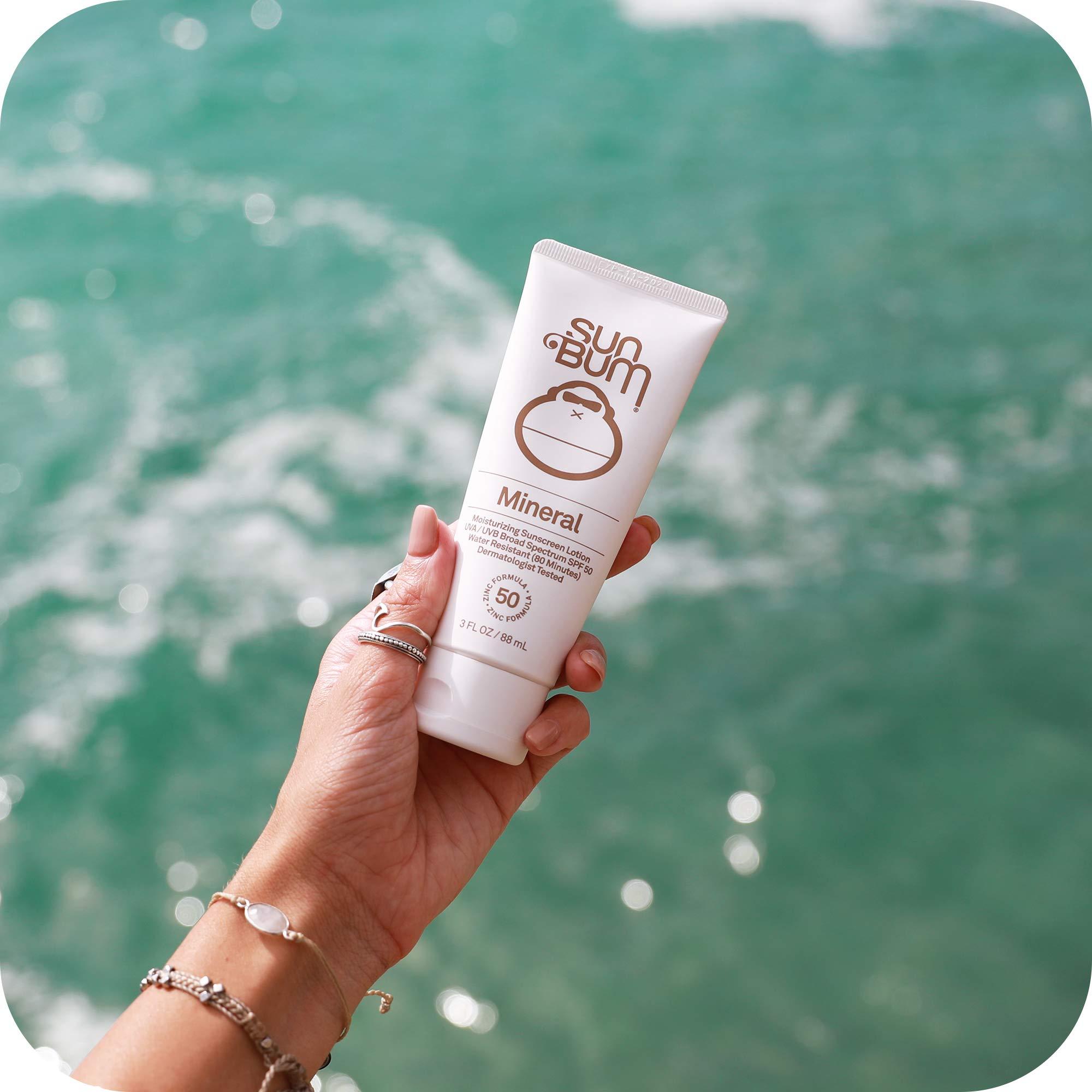 Sun Bum Sun Bum Sun Bum Mineral Spf 50 Sunscreen Lotion Vegan and Reef Friendly (octinoxate & Oxybenzone Free) Broad Spectrum Natural Sunscreen With Uva/uvb Protection 2 Pack