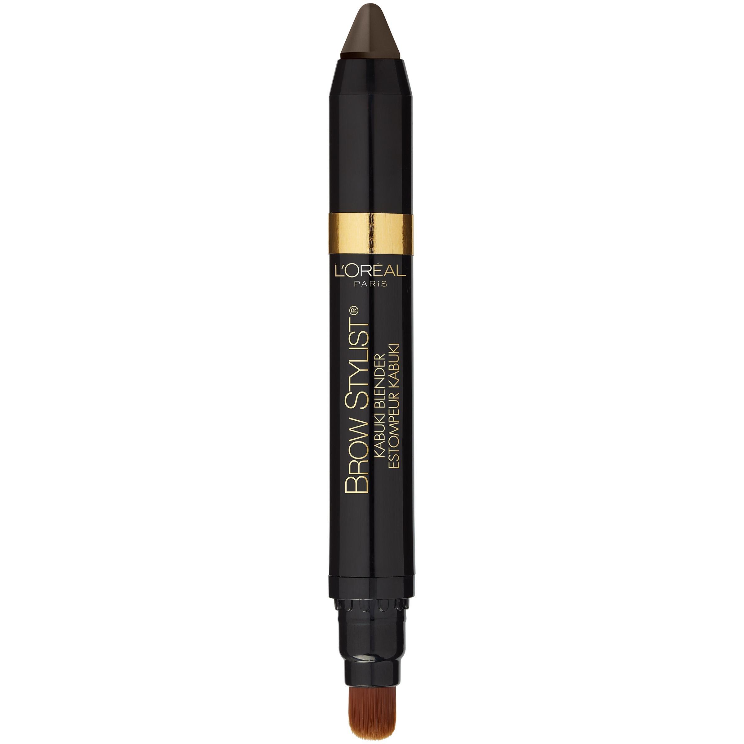 L'Oréal Paris L'Oreal Paris Brow Stylist Kabuki Blender Brow Crayon, Brunette, 0.05 oz.