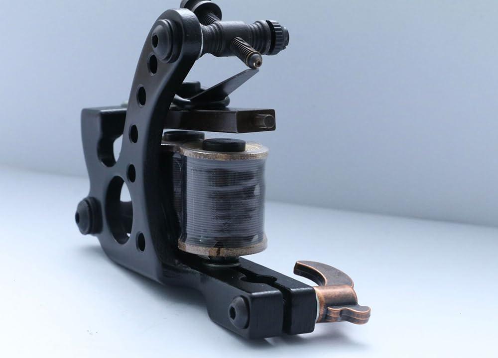 TTOOGO Coils Tattoo Machine for Inner Tattoo Liner Shader Beginner Practice Tattoo Machine Five Hole Coil Machine Tattoo Machine,Shader