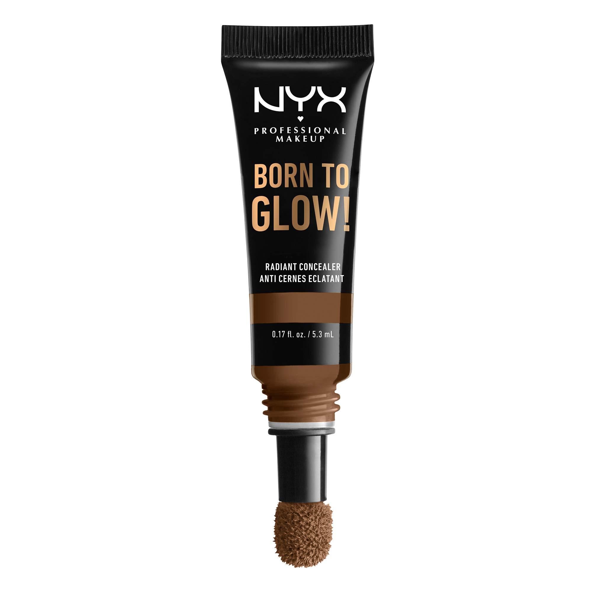 NYX PROFESSIONAL MAKEUP NYX PROFESSIONAL MAKEUP Born To Glow Radiant Concealer, Medium Coverage - Mocha