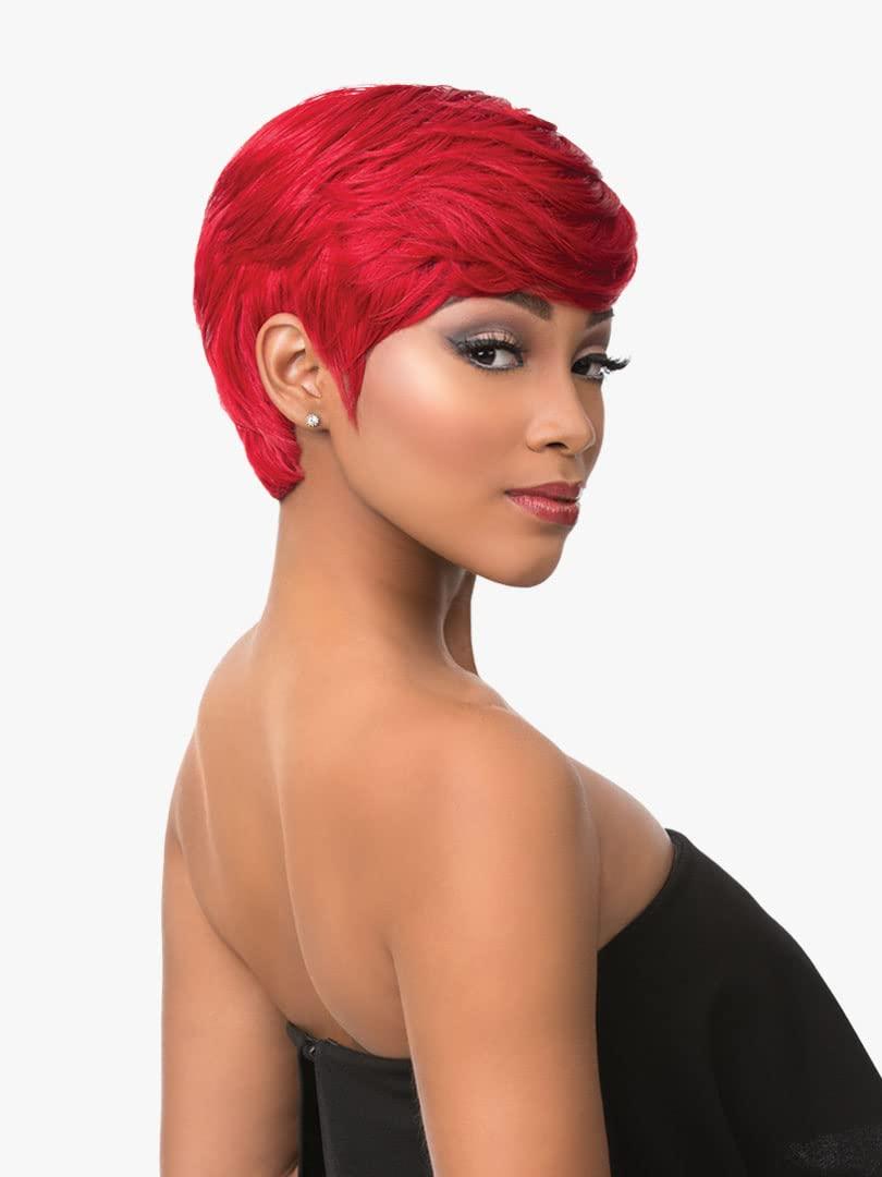 Sensationnel Sensationnel Empire bump weaving hairextension - trio 246 human hair short feather weave styling (30 LIGHTAUBURN)