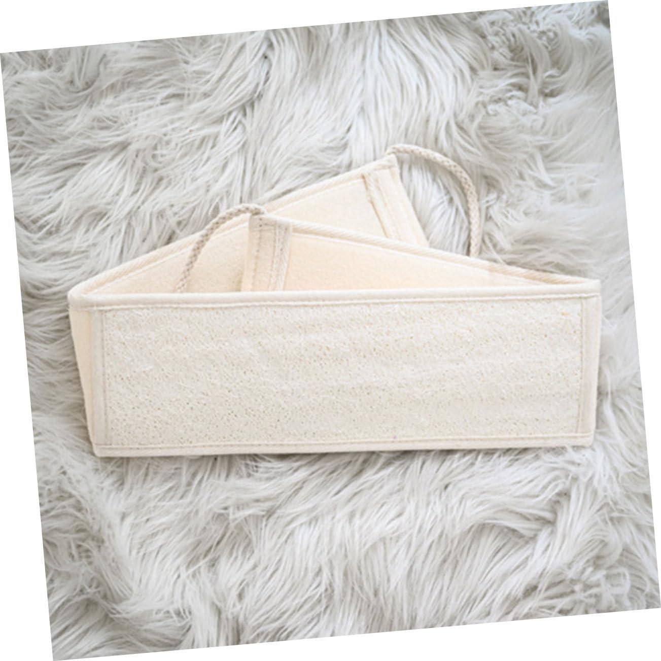 Beatifufu Beatifufu 2pcs Organic Sponge Sponge for Bath Body Scrubbers Natural Sponge Bath Back Scrubbers