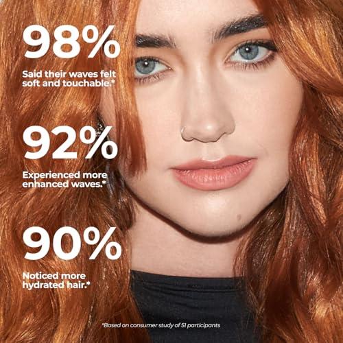 XMONDO XMONDO Hair Wavetech Hydrating Wave Cream, Vegan Formula Wavy Hair Curl Cream with Coconut and Argan Oil for Definition, Breakage Protection, and Hair Hydration, 5 Fl. Oz