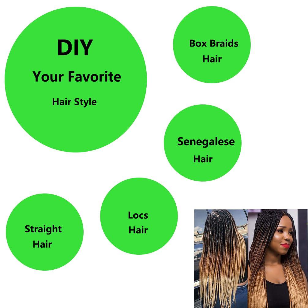 BALINGHAIR BALINGHAIR Pure White Braiding Hair Pre-stretched 30 Inches Long Braiding Hair Extensions Flame Retardant Braids Hair(60#-8Pcs)