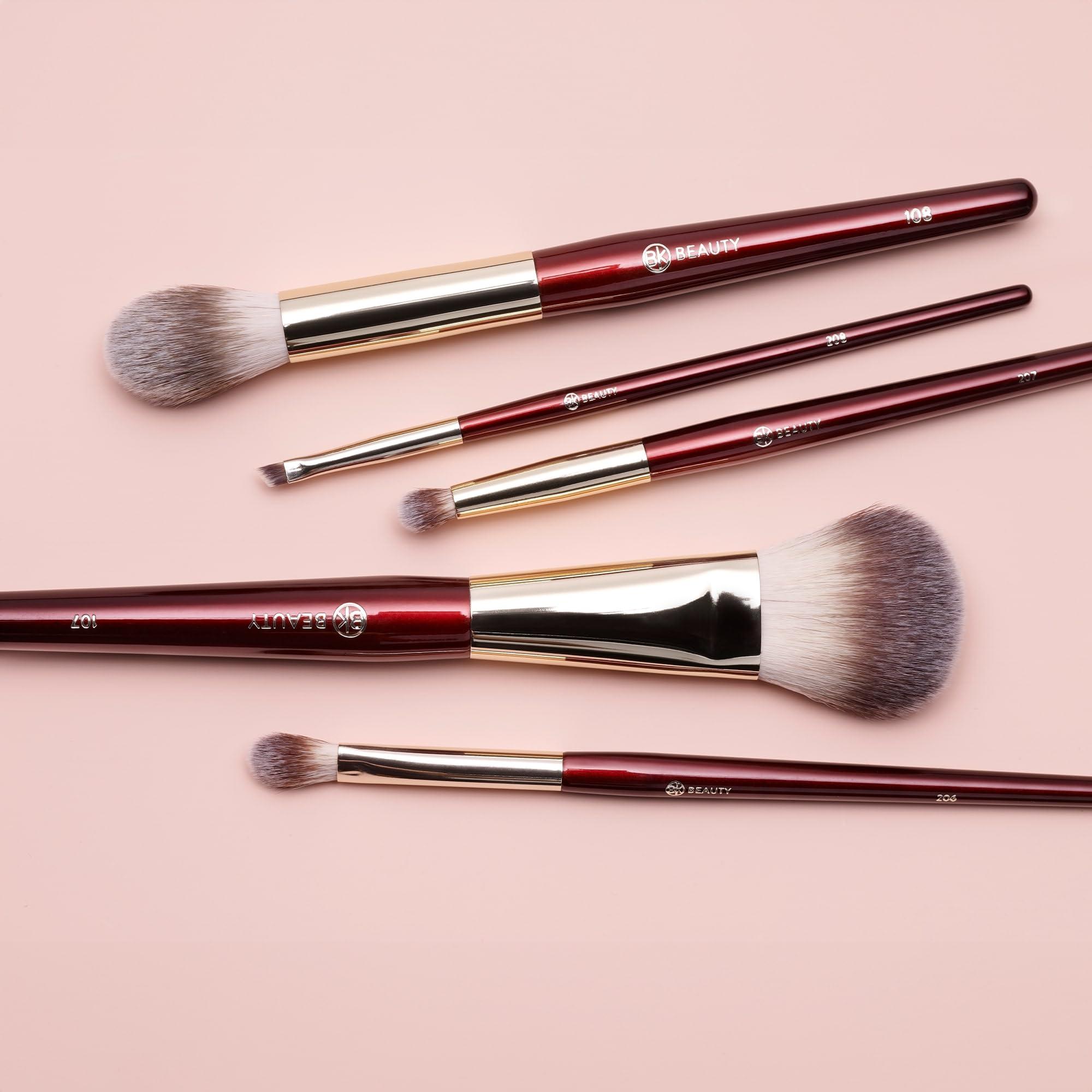 BK BEAUTY BK BEAUTY - PRECISION BRUSH COLLECTION (5PC) - Professional Makeup Brush Set for Bronzer, Blush, Contour, Powder & Eye Makeup | Premium Face Brushes for Flawless Application