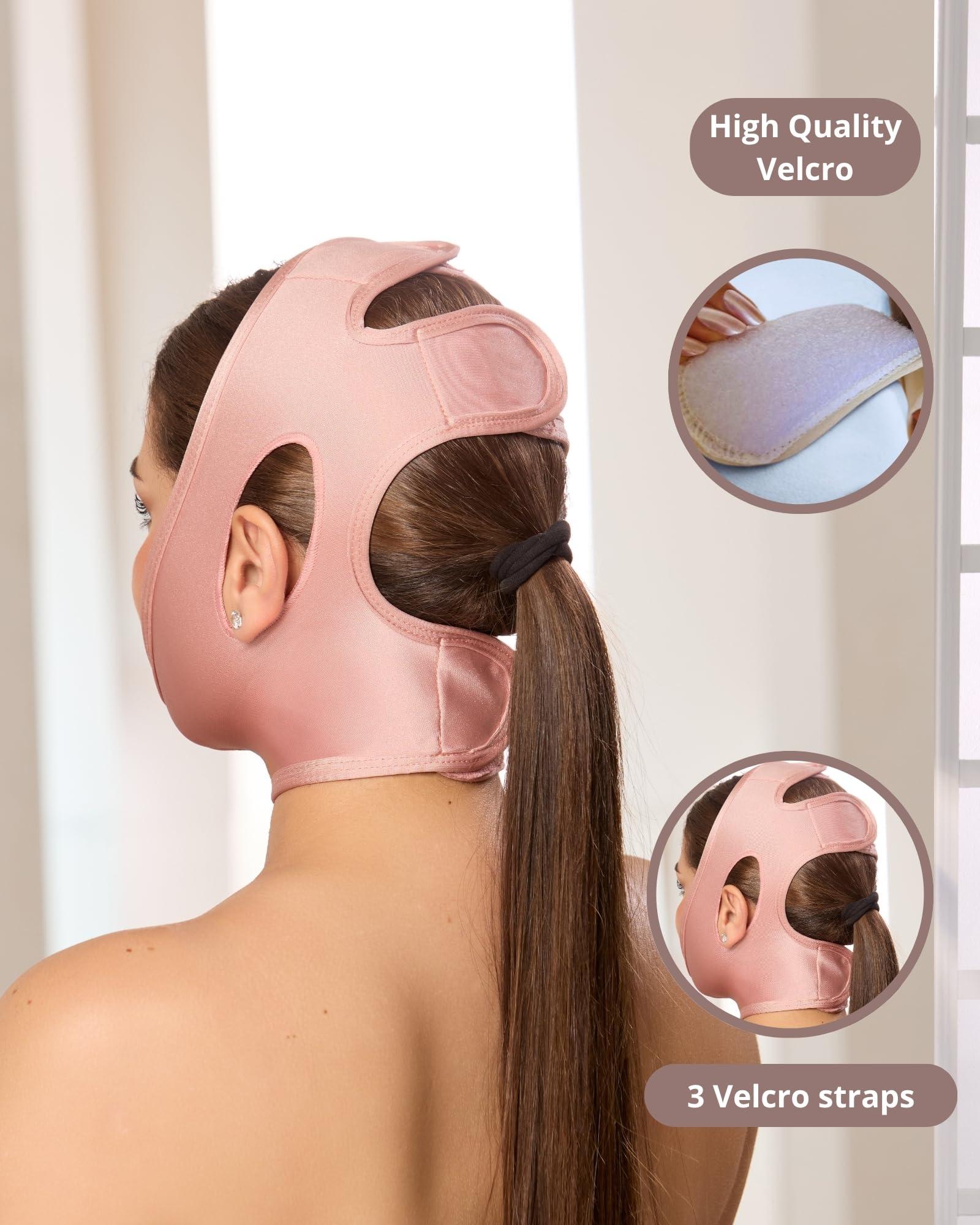 SHAPE CONCEPT Shape Concept Chin Strap Support Band Neck Bandage Mentonera Post Quirurgica Face Lifting Slimmer Chin Lift Facial Compression