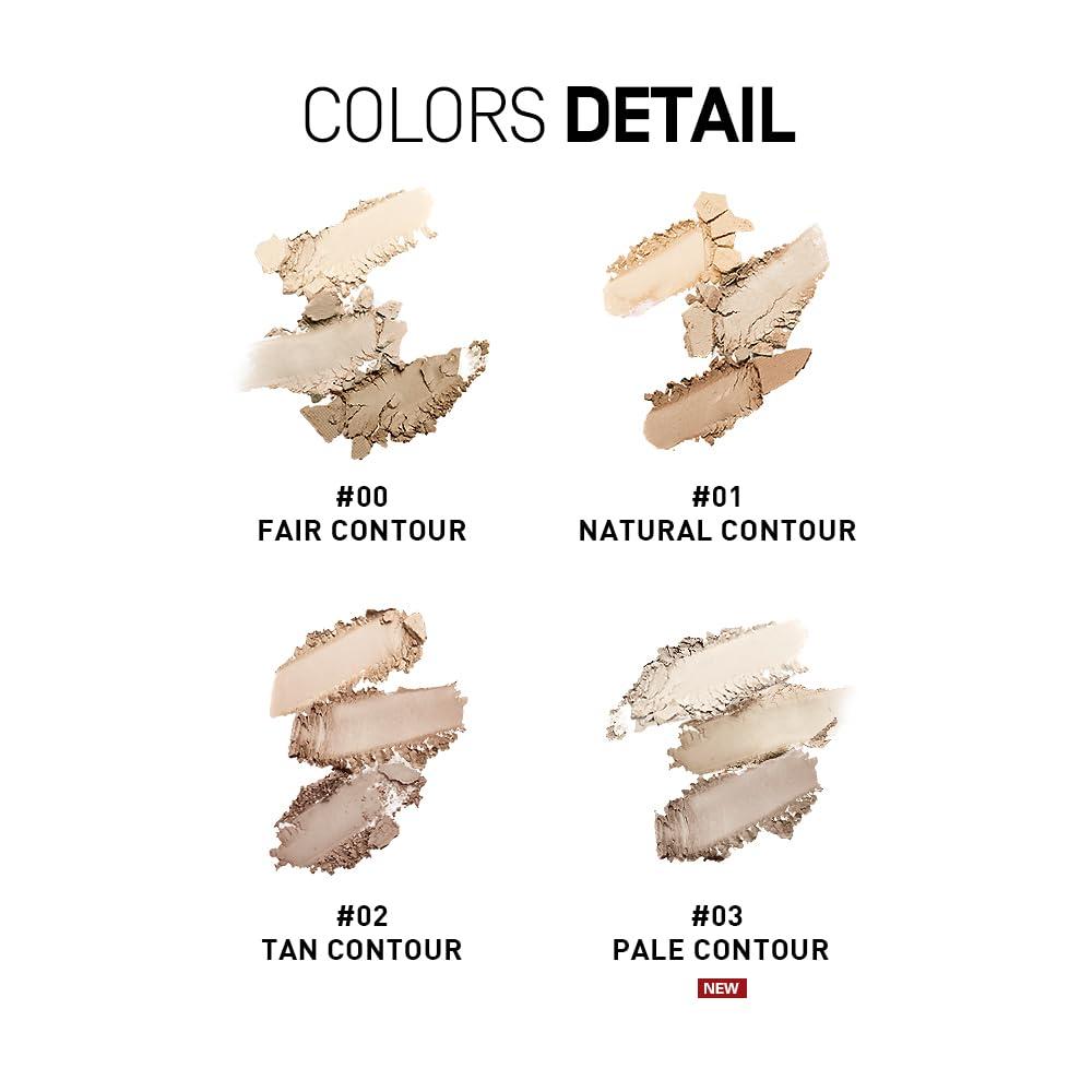 HEME heme Triple Contour Palette 9g(03 Pale Contour)