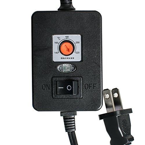 Fencia 200W Electric Hot Glue Skillet Fusion Melt Hot Pot Keratin Glue Melting Pot for Hair Extensions