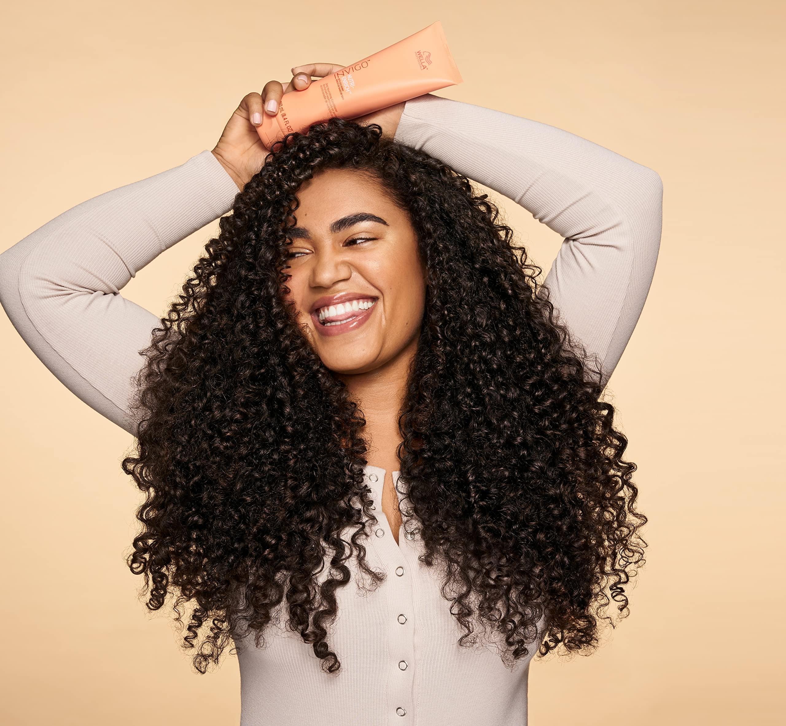 WELLA PROFESSIONALS Wella Professionals Invigo Nutri-Enrich Shampoo| Professional Deep Nourishing Shampoo For Dry & Damaged Hair| 33.8 Fl Oz