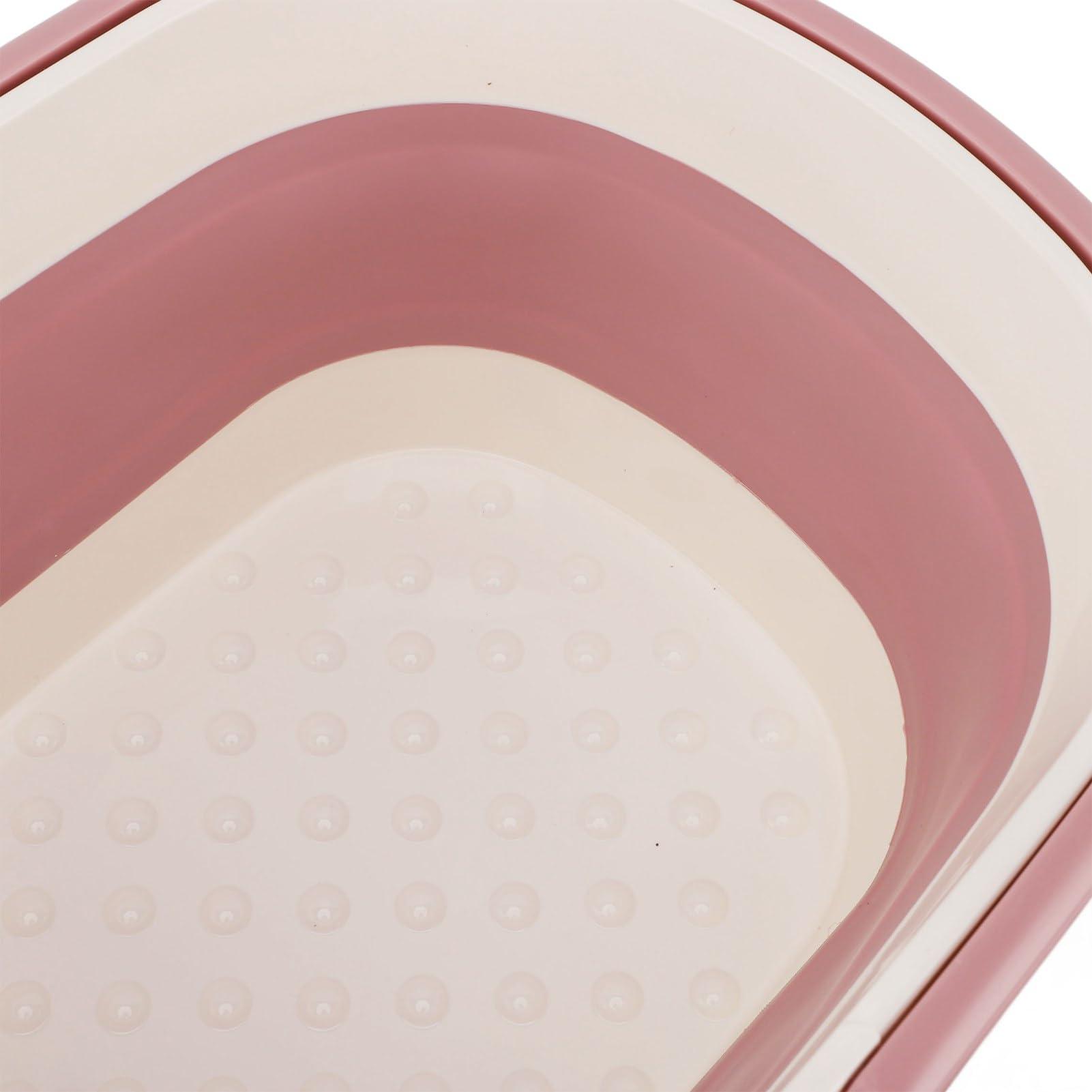 FOSA Foot Bath Basin for Kids, Foot Soak Tub with Massage Acupoint and Handles, Multifunction Foldable Feeting Soak Tub for Soaking Feet ()