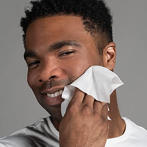 Anthony Anthony Glycolic Exfoliating & Resurfacing Wipes – Men’s Cleansing Face Cloths to Clean and Brighten Complexion – Gentle Pore Refining for Normal, Oily or Sensitive Skin – 30 Sheets per Bag