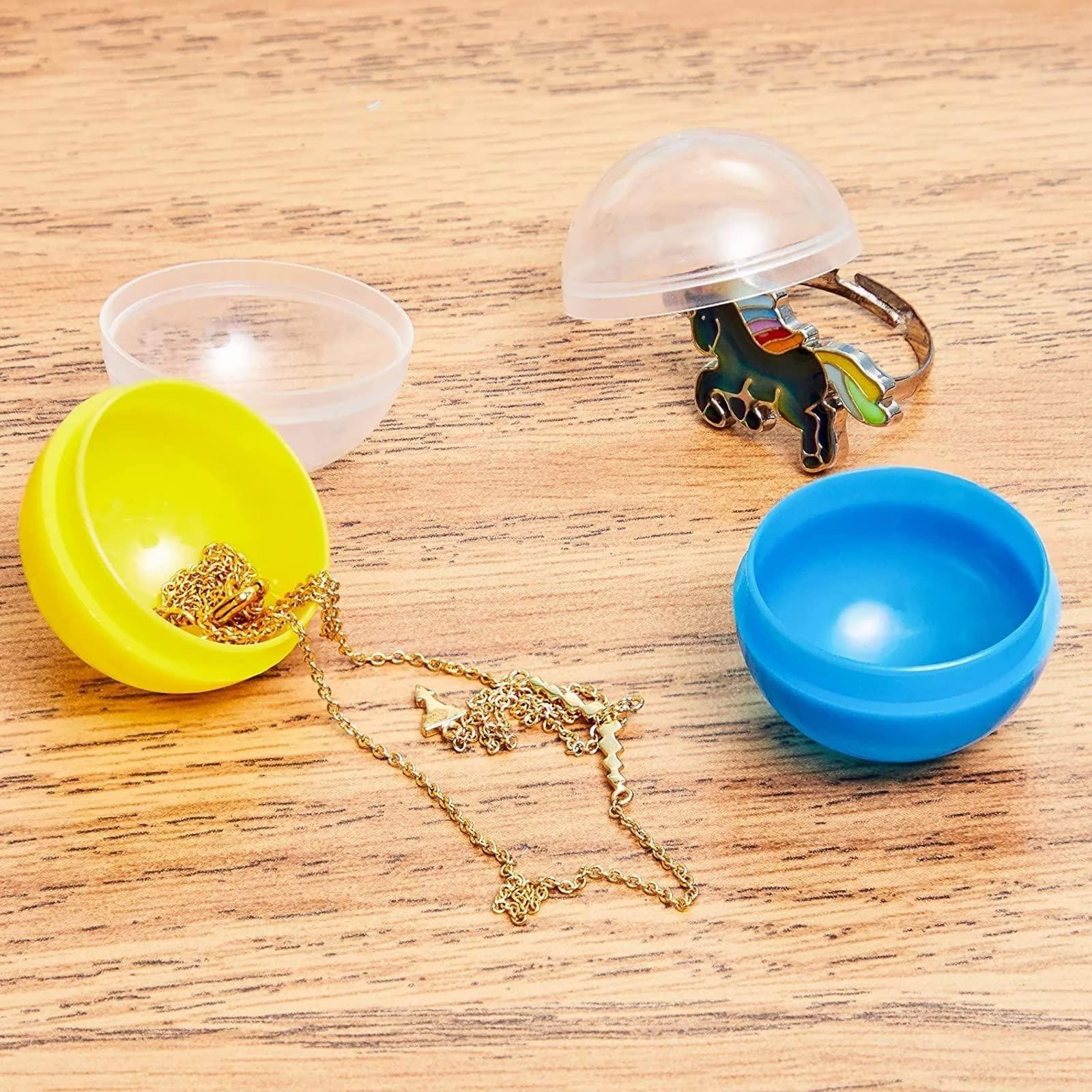 Juvale 250-Pack Vending Machine Capsules - 1 Inch Gumball, Toy, Temporary Tattoo, Bulk Gumball Refills (5 Colors)