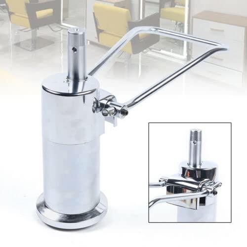 CNCEST Barber Chair Hydraulic Pump, 440 lbs Salon Chair Part Replacement Pump Universal Barber Chair Replacement Hydraulic Pump 6 Screw Pattern Replacement Pump Adjustable for Barber Salon Chair