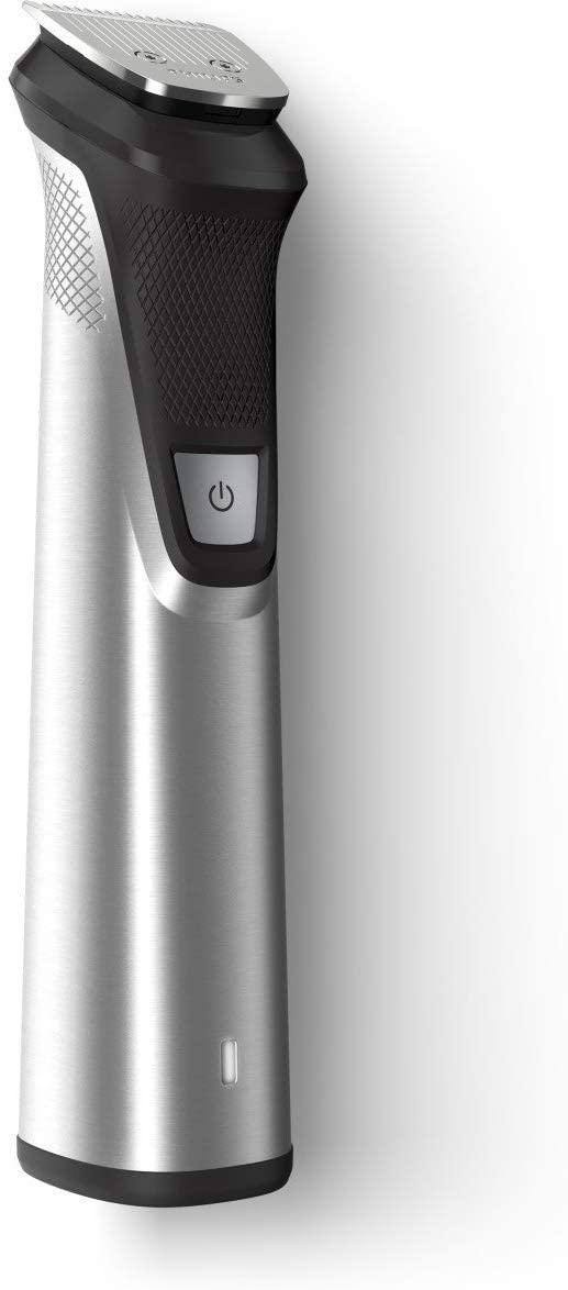 Philips Norelco Philips Norelco Multigroom Men's Beard Grooming Kit with Trimmer for Head Body, Face -Stainless Steel with Travel Case