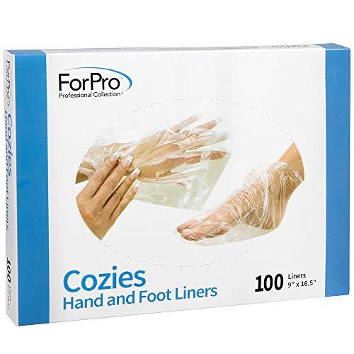 ForPro Professional Collection ForPro Professional Collection Cozies Hand and Foot Liners, Paraffin, Heated Mitts, Hand/Foot Treatments, 9 W x 16.5 L, 100-Count