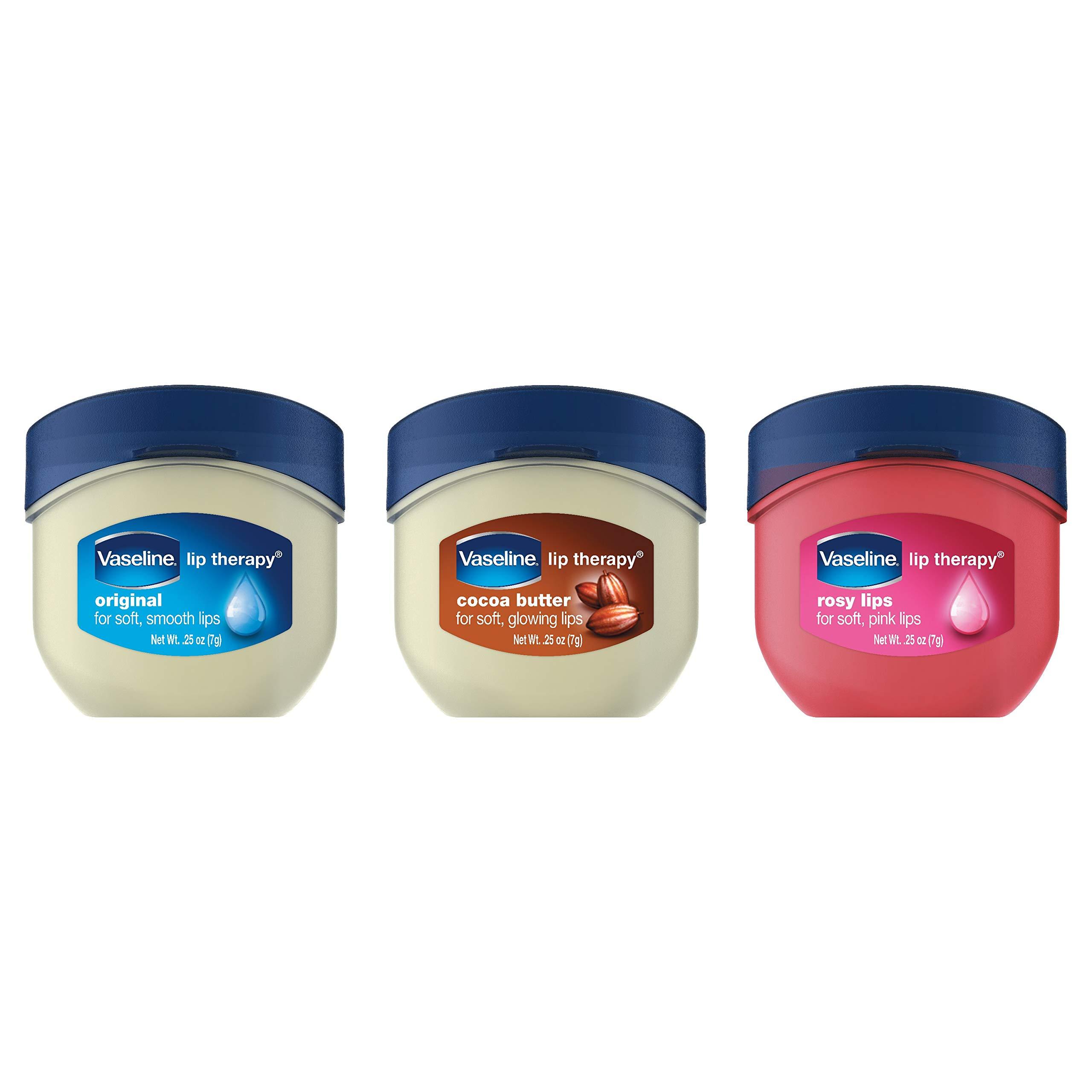 Vaseline Vaseline Lip Therapy Lip Balm Mini, Rosy, 0.25 oz
