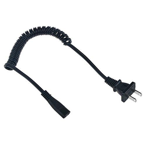 PKPOWER PK Power Power Cord for Remington Shaver MS2-400 SF3 SF4 R-3130 RR45 Cable Lead