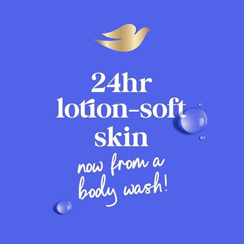 Dove Dove Body Wash with Pump 3 Count Deep Moisture for 24hr Lotion-Soft Skin Moisture Moisturizing Skin Cleanser with No Sulfates No Parabens