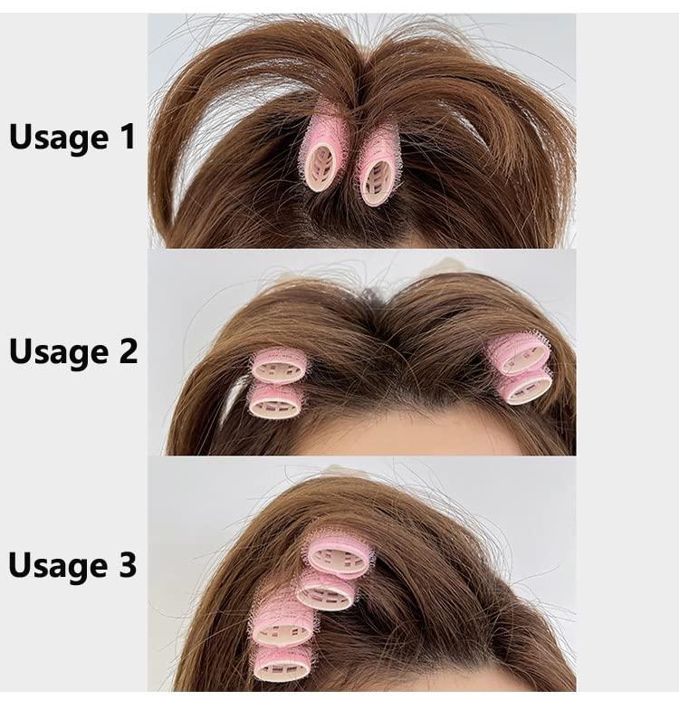 DOLKII Velcro Hair Clips,Velcro Clips for Hair,Volumizing Hair Clips,Hair Volume Clips for Roots,Hair Root Volume Clip,Velcro Hair Clips For Volume,Volumizing Root Clips for Hair,Velcro Volume Hair Clips (C