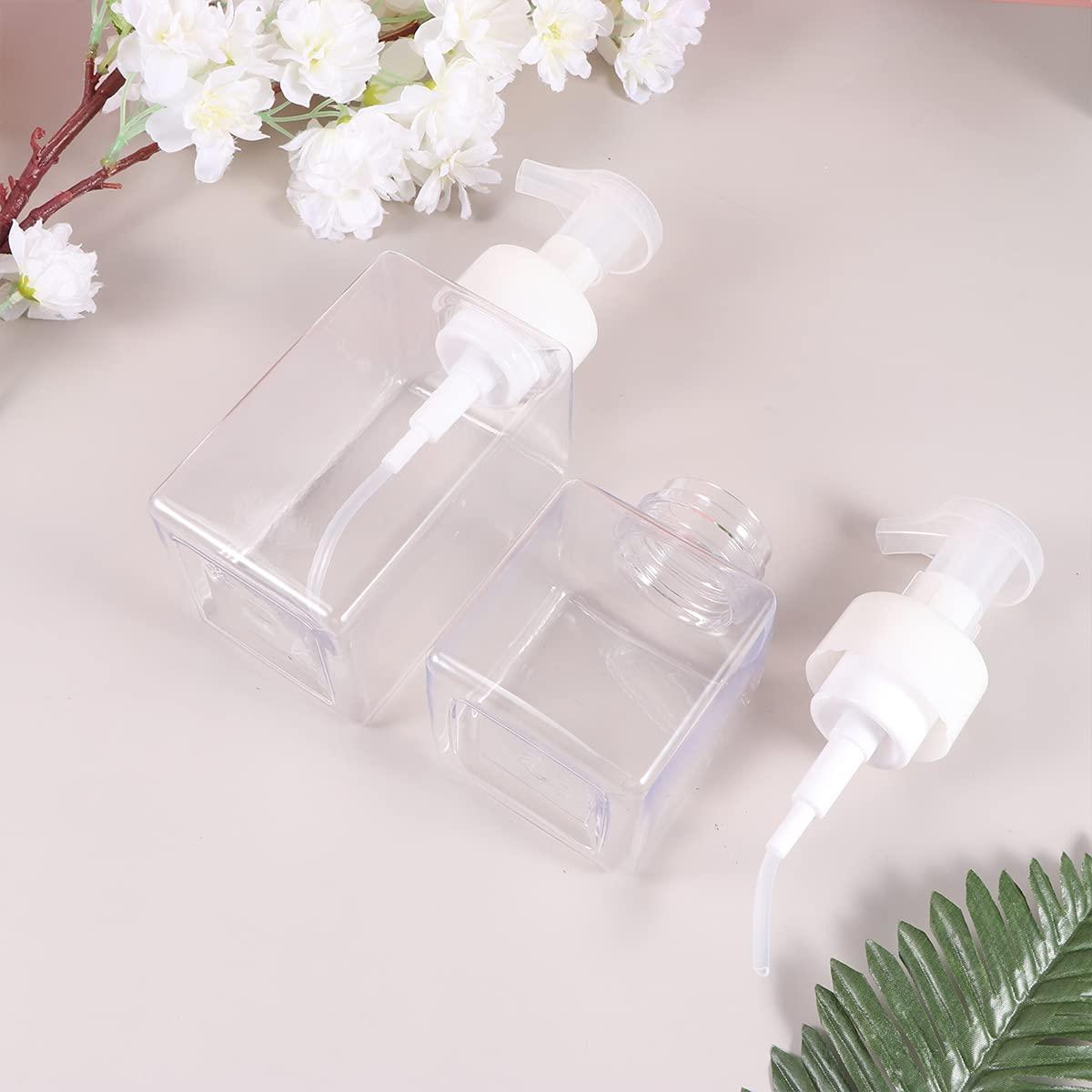 Cabilock Cabilock 2pcs Hand Soap Facial Face Face Wash Hand Dispenser Shampoo Travel Sparkling Bottle Push Type Bottled Cleasing Milk