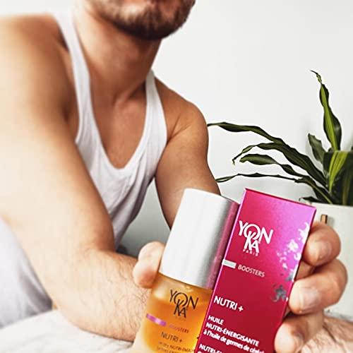 Yonka Yon-Ka Booster Nutri Plus (15ml) Energizing Anti-Aging Concentrate, Treat Fine Lines and Wrinkles with Vitamin E, Renew Sun Damaged Skin, Paraben-Free