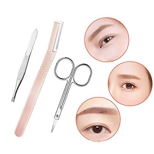 AnHua AnHua 10-in-1 eyebrow trimming tool eyebrow trimming eyebrow card curling eyelash curler shaving Eyebrow Tool makeup set