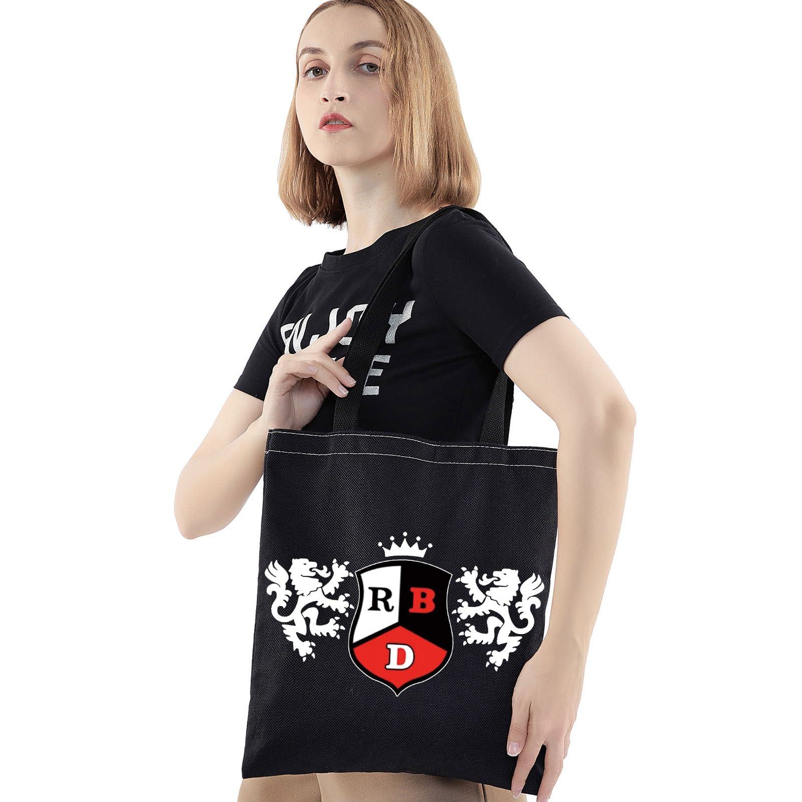 BWWKTOP BWWKTOP Latin Music Cosmetic Makeup Bag Mexico Band Fans Gifts RBD Makeup Zipper Pouch Bag Singer Merchandise (RBD TG BL)