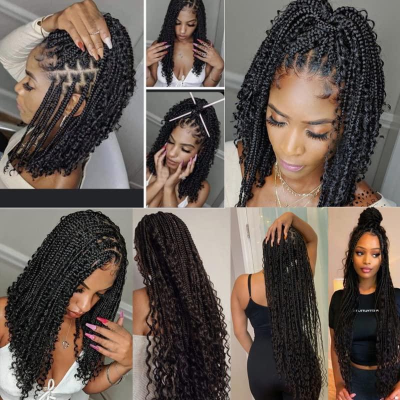 UMRHair 20inch Curly Virgin Human Hair Bulk for Braiding No Weft Micro Braids Brazilian Remy Human Hair Bulk Extension 100g/Bundle Natural Black Weaving Extensions 1Bundle
