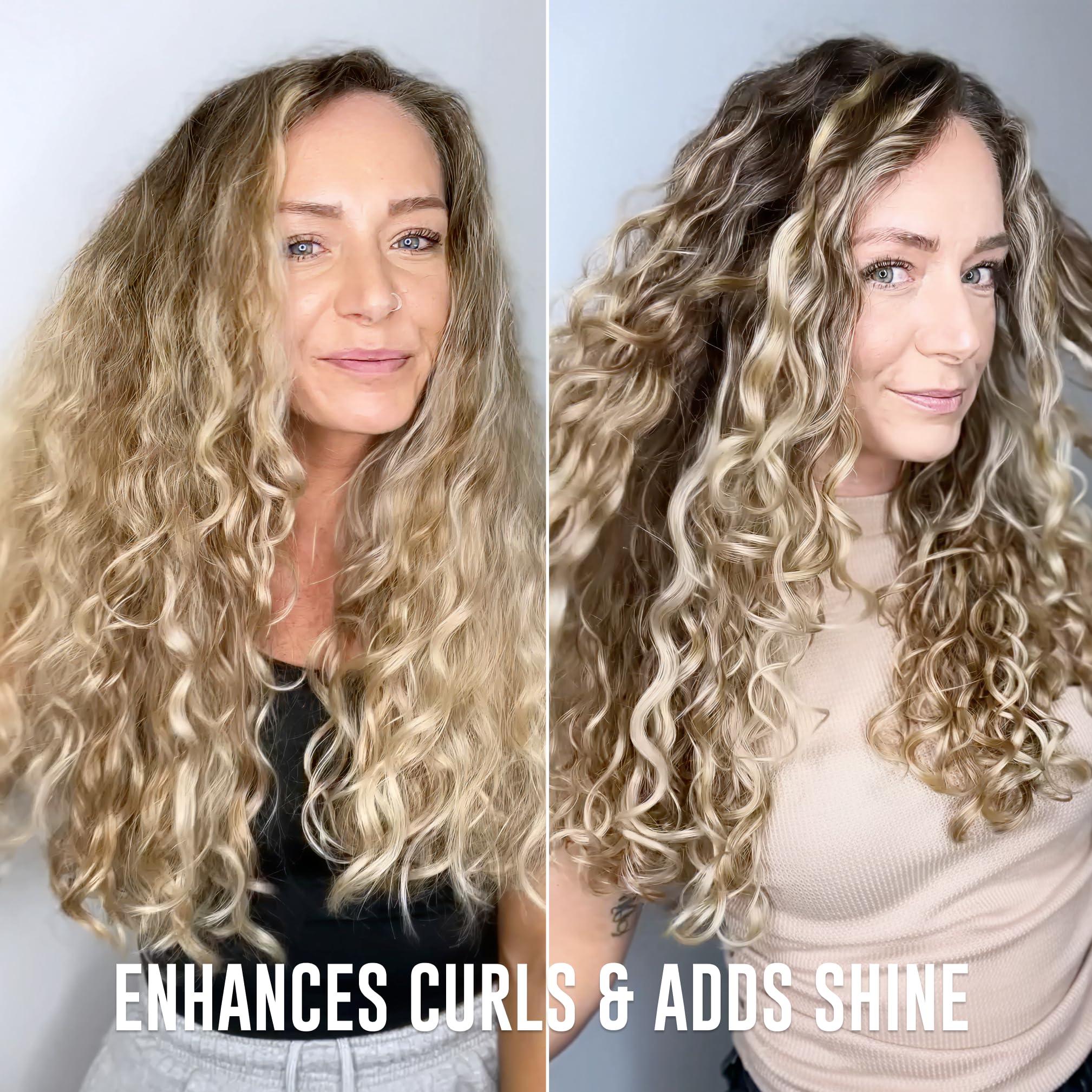 Love Ur Curls Love Ur Curls - LUS Irish Sea Moss Hair Gel, Medium Hold Hair Styling Curling Gel for Defined Curly Hair, Waves & Coils, Vegan, Cruelty Free, 236mL