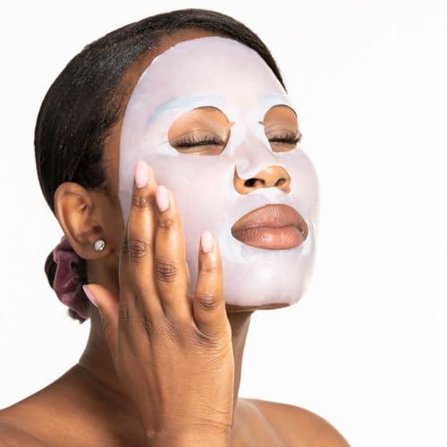 STARSKIN STARSKIN Red Carpet Ready 1x40g, Glass Skin Korean Skincare Mask, Coconut Gel Bio-Cellulose Hydrating Mask for Face, all Skin Type, Face Glow Effect, Instant Hydration, Revitalizing and Moisturizing