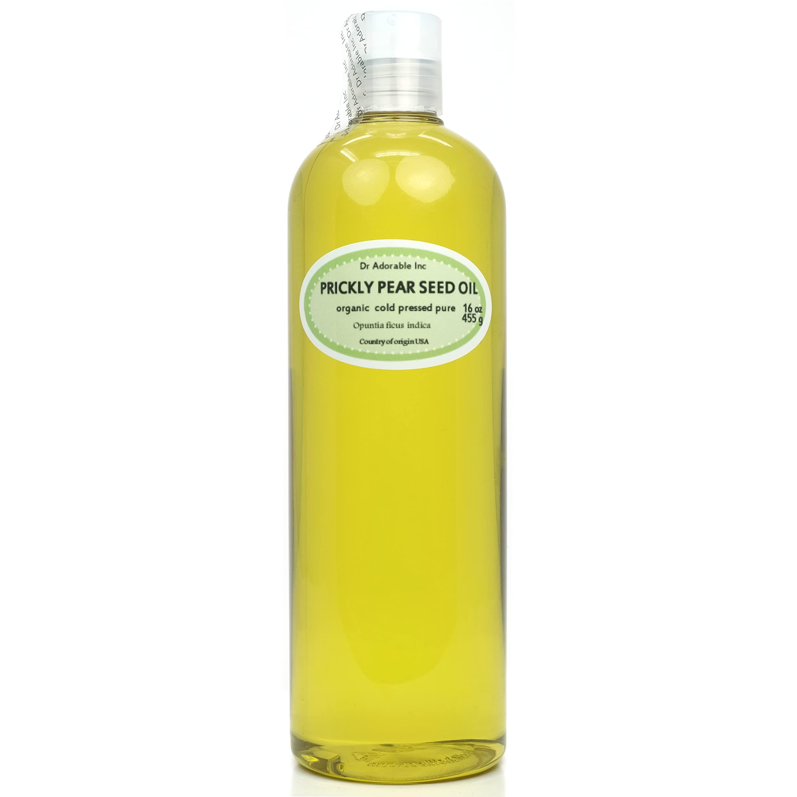 Dr Adorable Inc 48 OZ PRICKLY PEAR SEED OIL BY DR.ADORABLE 100% PURE COLD PRESSED