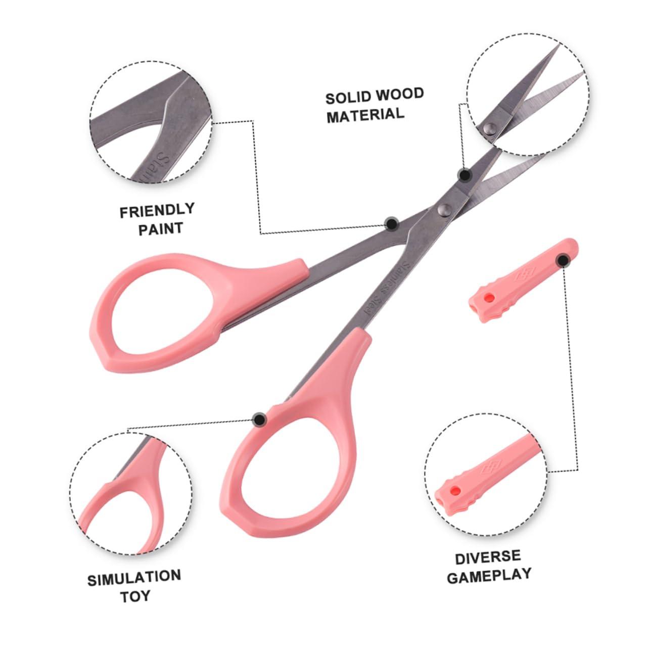 Didiseaon 3sets Beauty Scissors Lash Scissors Eyelash Trimmers Facial Trimmer Manicure Scissors Precision Scissors Tip Scissors Dead Skin Scissor Eyebrow Scissors Beauty Tool Stainless 2pcs*3 Didiseaon