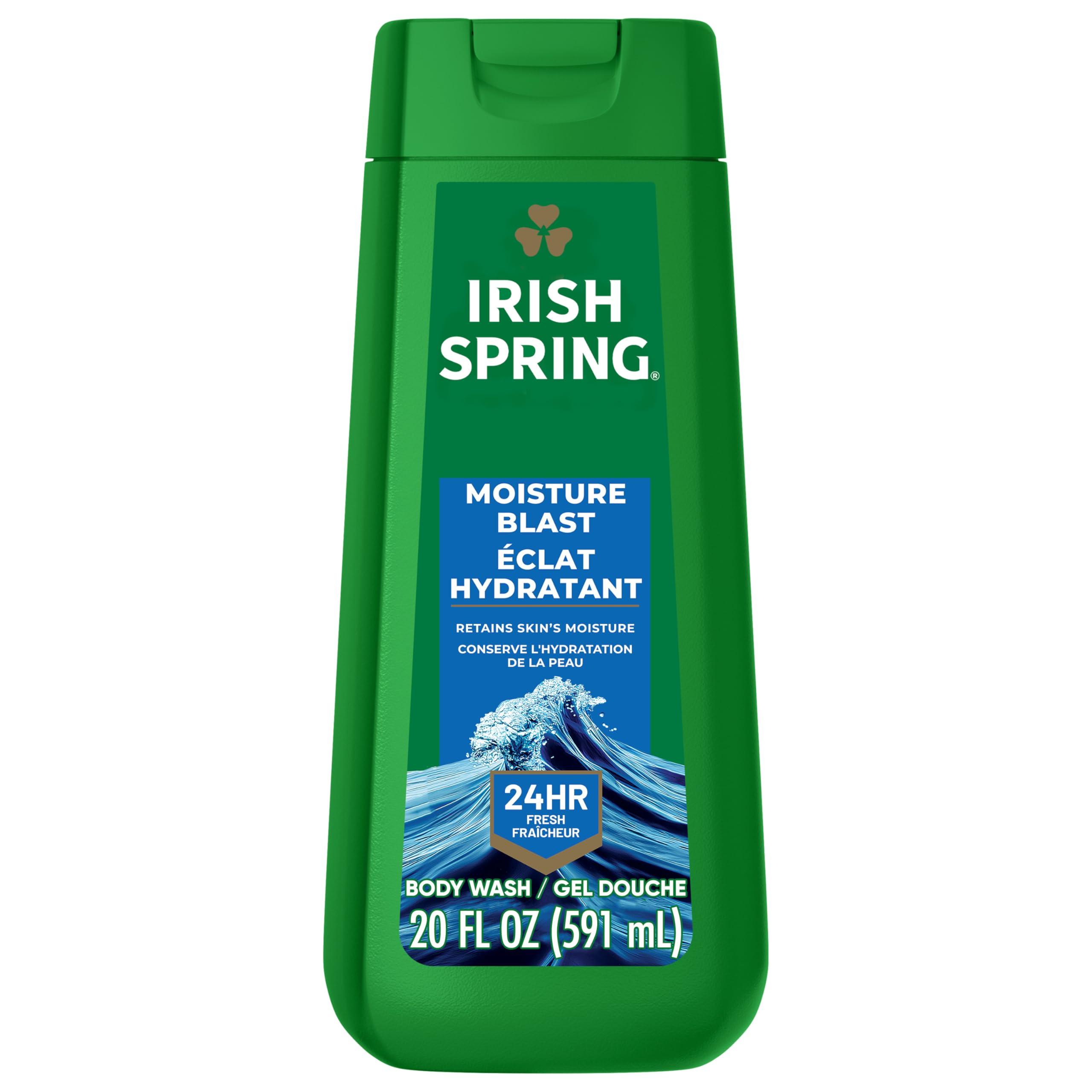 Irish Spring Irish Spring Moisture Blast Body Wash for Men, 20 Oz